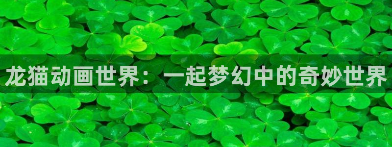 里番动漫在哪个软件：龙猫动画世界：一起梦幻中的奇妙世界